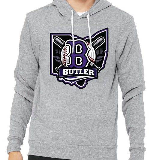 Buter Baseball - Bella + Canvas Hoodie - BC3719